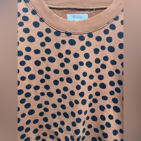 Madewell leopard dot sweatshirt - Picture 5 of 6